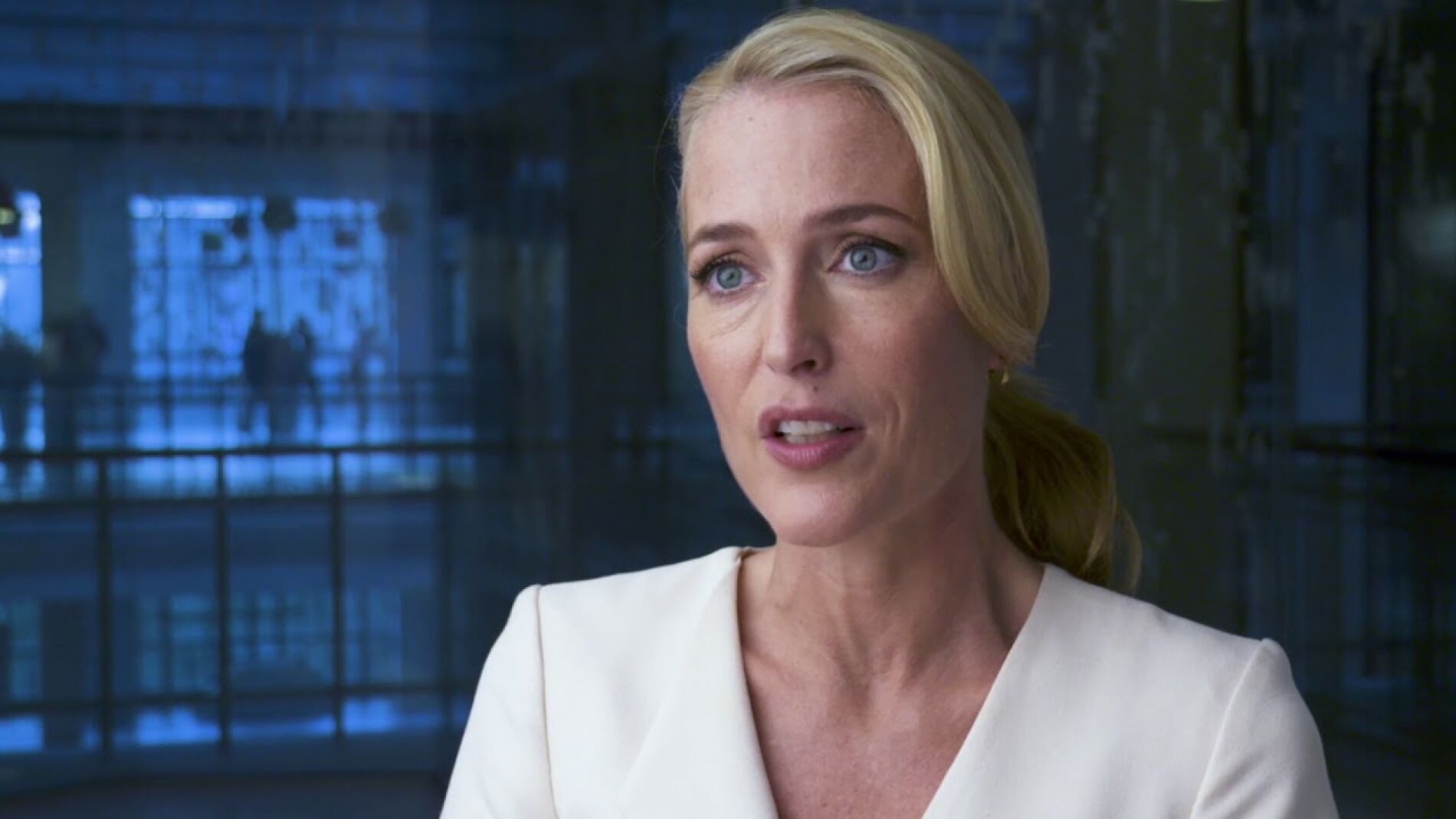Gillian Anderson en 'El esp&iacute;a que me plant&oacute;'
