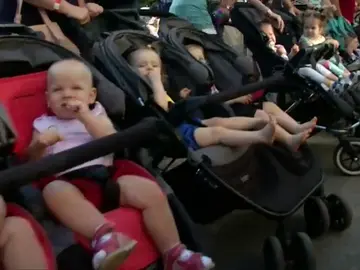 Ucrania bate el récord de la mayor concentración de gemelos Ucrania bate el récord de la mayor concentración de gemelos