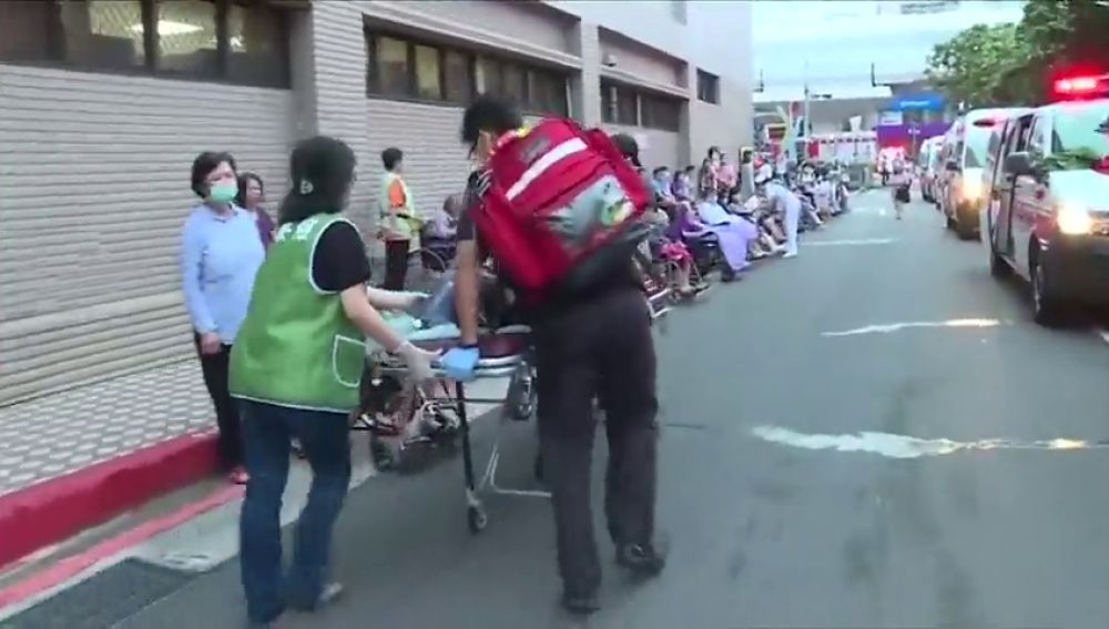 Nueve muertos en un incendio en un hospital en Taiwán