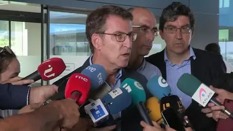 Núñez Feijóo pide dirimir responsabilidades: "Estamos abochornados" Núñez Feijóo pide dirimir responsabilidades: "Estamos abochornados"