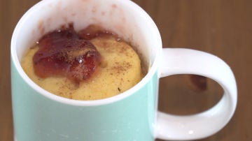 Riquísimo mugcake de rosquilla de azúcar. Riquísimo mugcake de rosquilla de azúcar.
