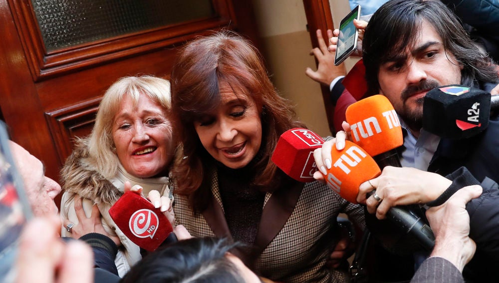 La expresidenta de Argentina Cristina Fernández 