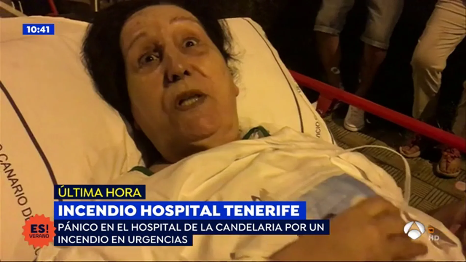 El testimonio de un testigo del incendio en el hospital de Tenerife
