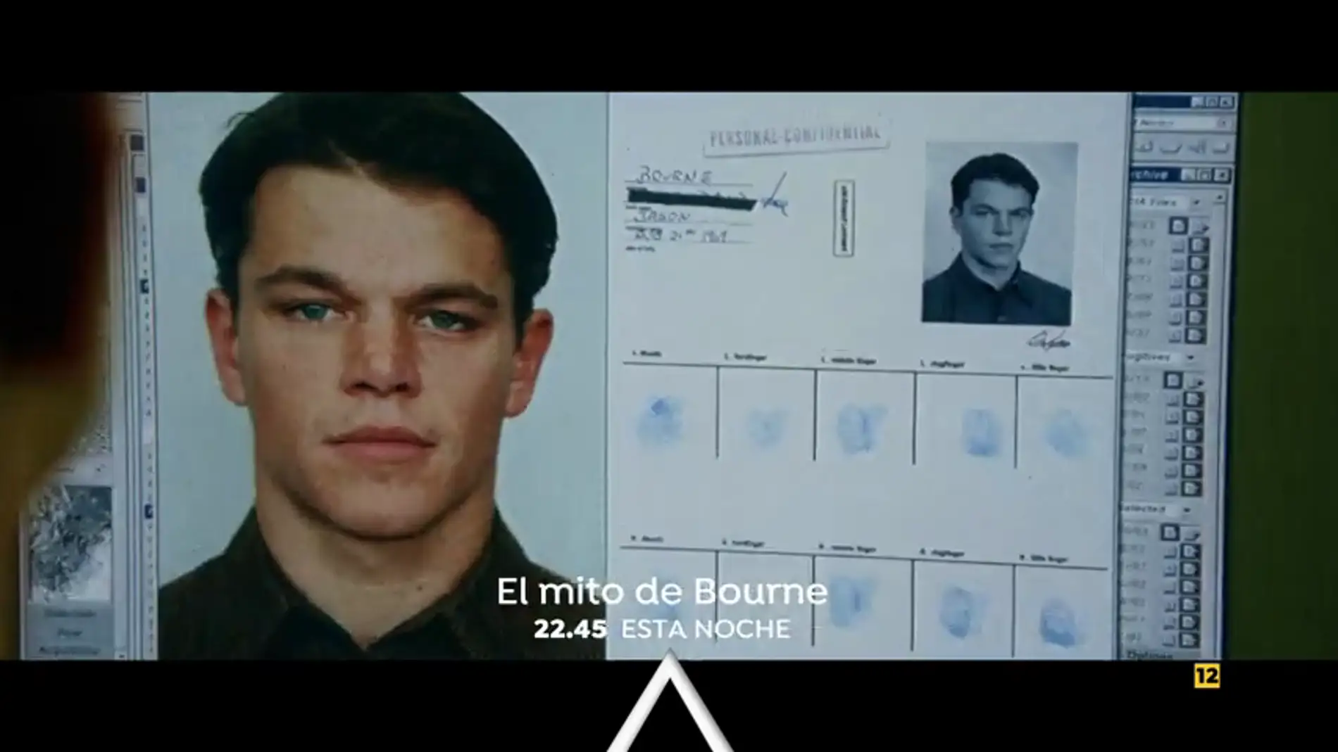 Antena 3 emite 'El mito de Bourne' con Matt Damon