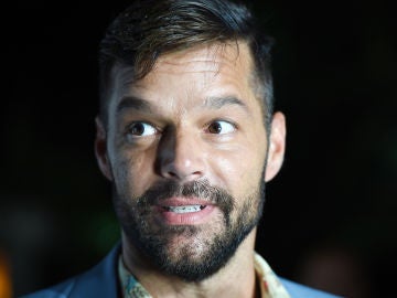 Ricky Martin durante la gala de Unicef en Cerdeña 
