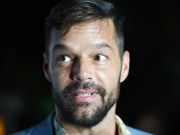 Ricky Martin durante la gala de Unicef en Cerdeña Ricky Martin durante la gala de Unicef en Cerdeña
