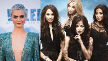 Cara Delevingne sale con una pequeña mentirosa Cara Delevingne sale con una pequeña mentirosa