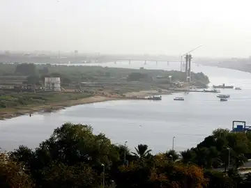 El río Nilo a su paso por Jartum (Sudán) El río Nilo a su paso por Jartum (Sudán)