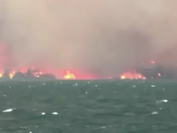 Un incendio forestal en Montana provoca la evacuación repentina de casi un centenar de personas Un incendio forestal en Montana provoca la evacuación repentina de casi un centenar de personas