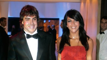 Fernando Alonso y Raquel del Rosario