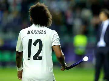 Marcelo jugando en la final Marcelo jugando en la final