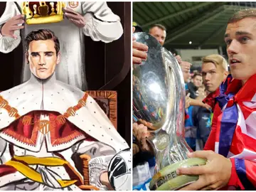 Griezmann, 'rey del fútbol' Griezmann, 'rey del fútbol'
