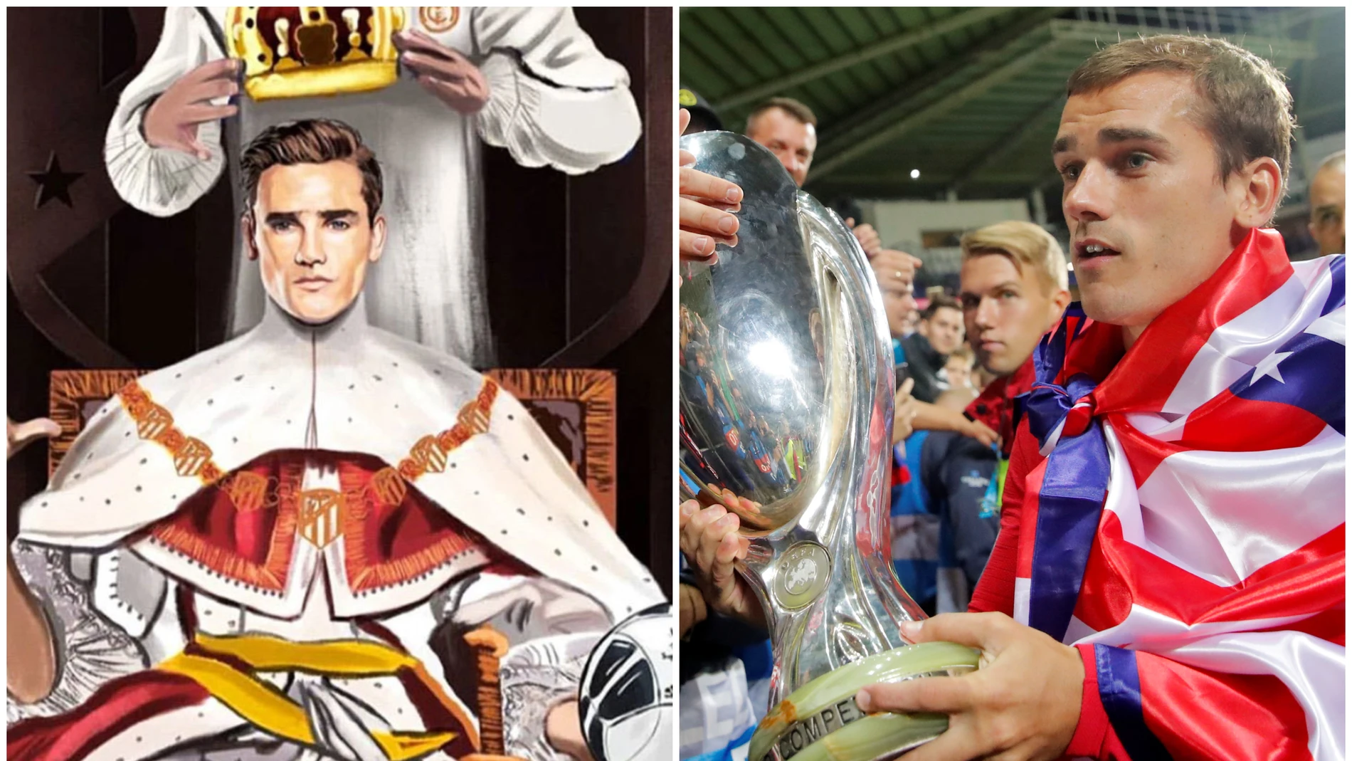 Griezmann, 'rey del fútbol' Griezmann, 'rey del fútbol'