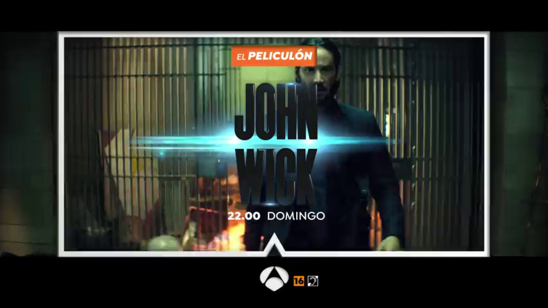 Antena 3 emite 'John Wick' en El Peliculón