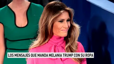 Estos son los mensajes que transmite Melania Trump con su vestuario Estos son los mensajes que transmite Melania Trump con su vestuario