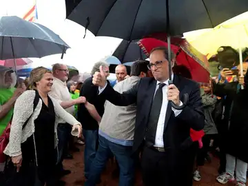 El presidente de la Generalitat, Quim Torra El presidente de la Generalitat, Quim Torra