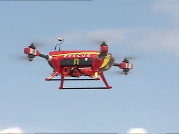 Drones de rescate que salvan vidas en las playas españolas