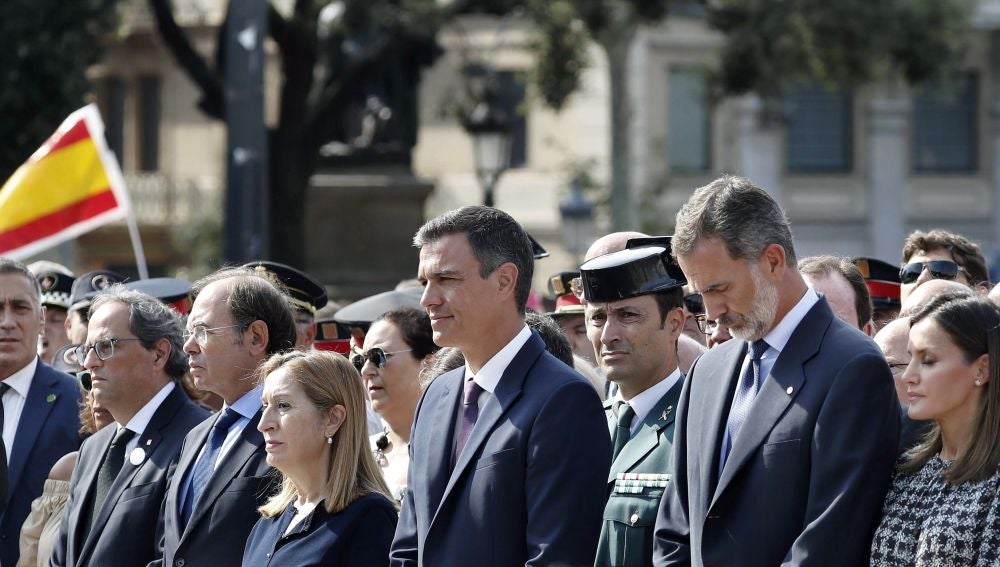 Primer aniversario de los atentados delo 17-A en Barcelona y Cambrils