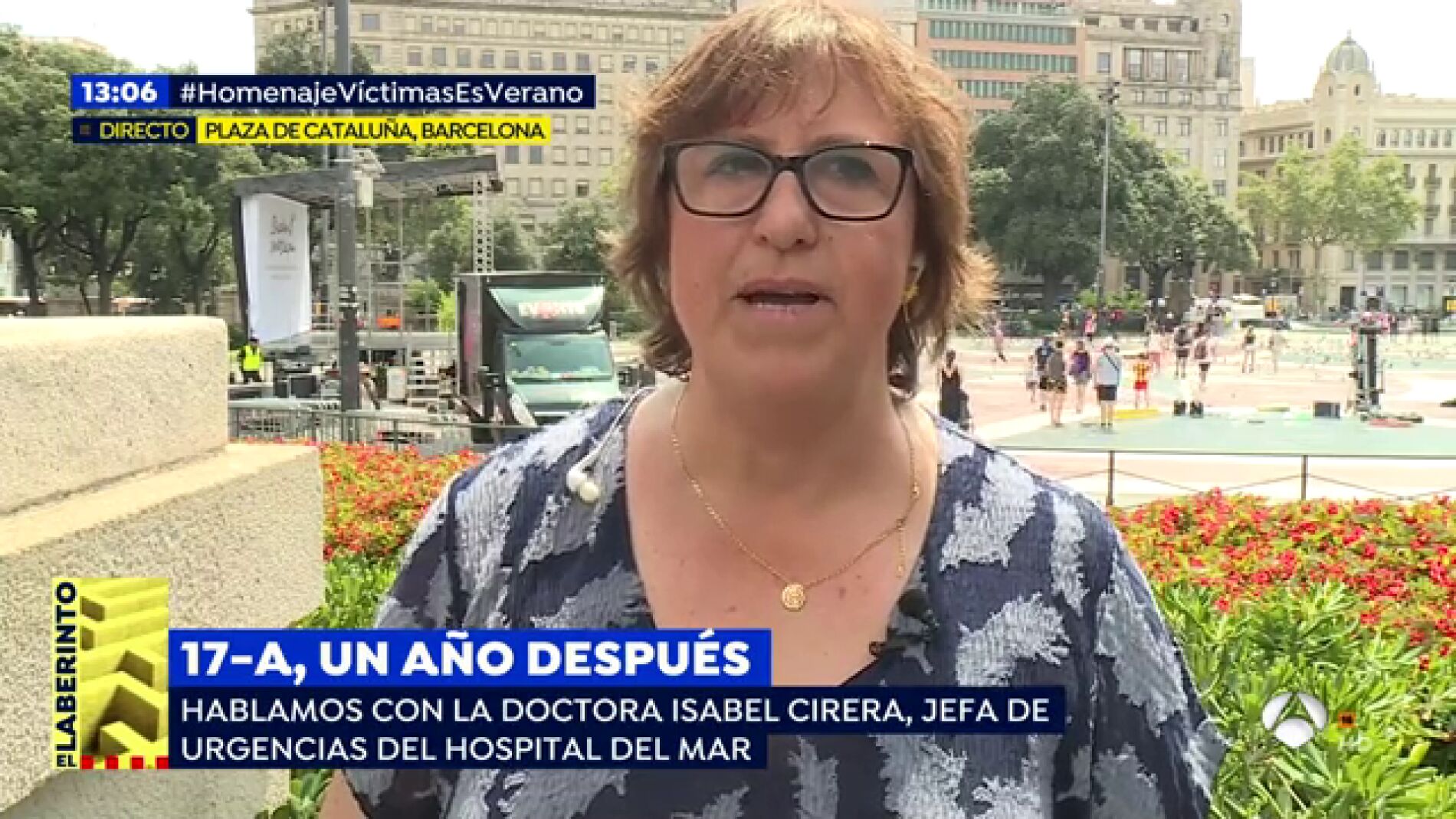 La doctora Isabel Cirera nos acerca el lado m&aacute;s humano del atentado yihadista en La Rambla de Barcelona