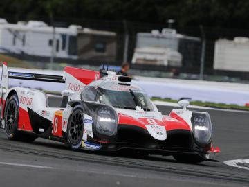 El Toyota número 8 de Fernando Alonso El Toyota número 8 de Fernando Alonso