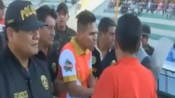 Un jugador peruano, detenido