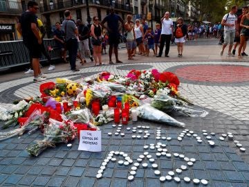 Homenajes atentados Barcelona