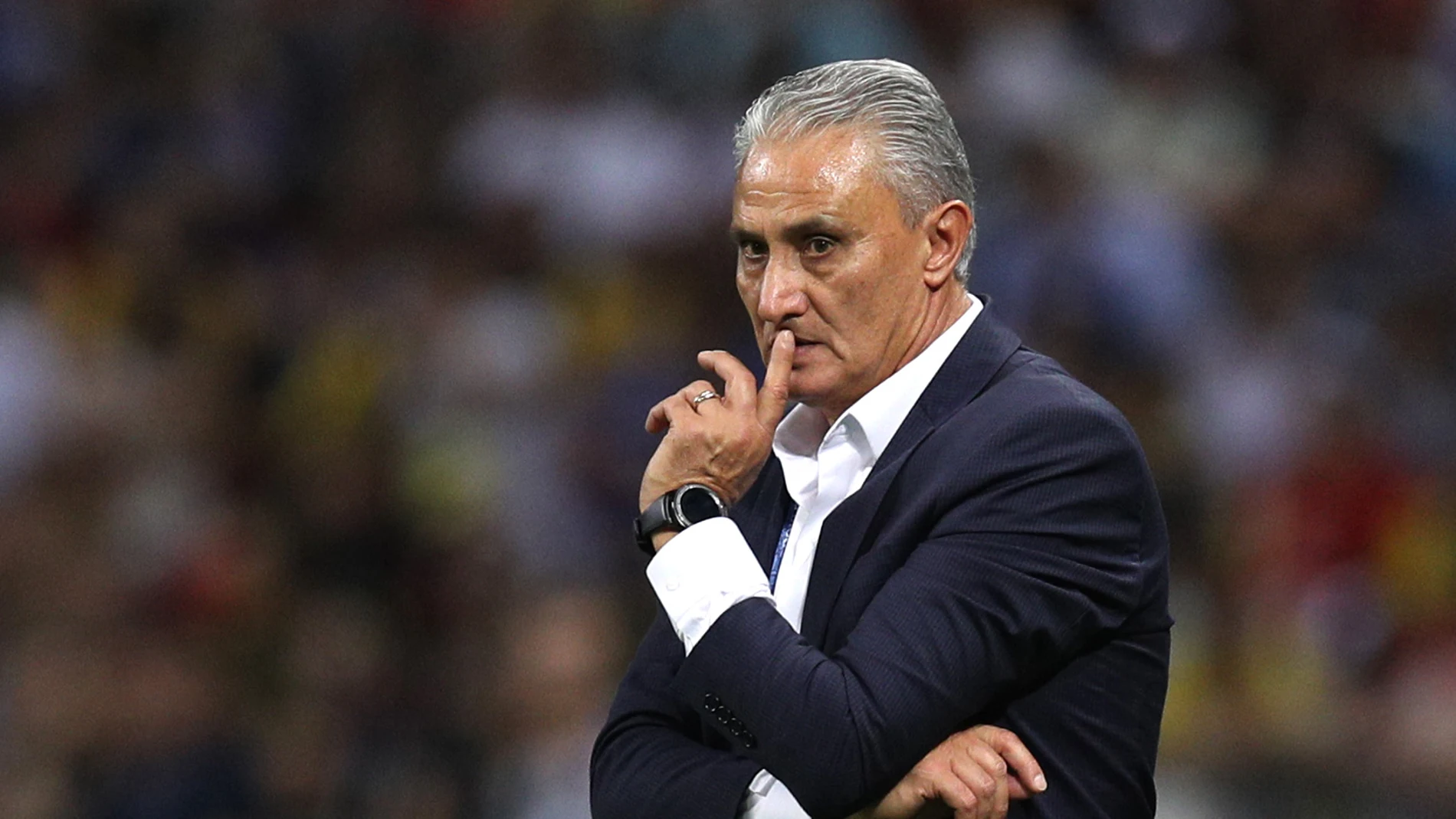 El seleccionador brasileño, Adenor Leonardo Bacchi, Tite. El seleccionador brasileño, Adenor Leonardo Bacchi, Tite.