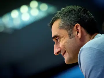 Ernesto Valverde, en rueda de prensa Ernesto Valverde, en rueda de prensa