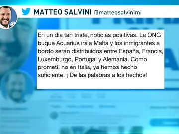 Salvini se va de fiesta tras el siniestro en Génova e Italia se indigna Salvini se va de fiesta tras el siniestro en Génova e Italia se indigna