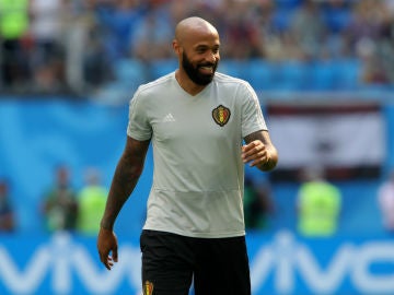 Thierry Henry, con Bélgica