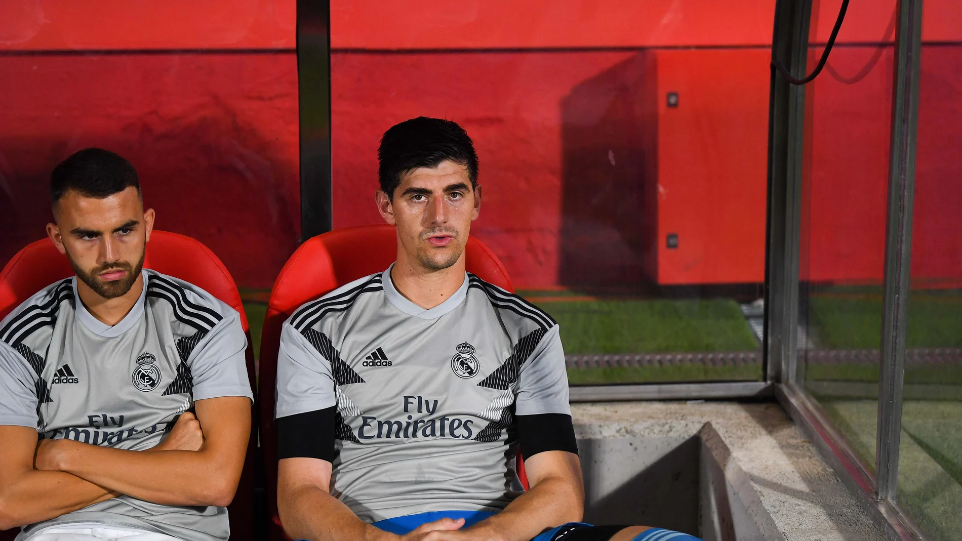 Courtois, en el banquillo contra el Girona Courtois, en el banquillo contra el Girona