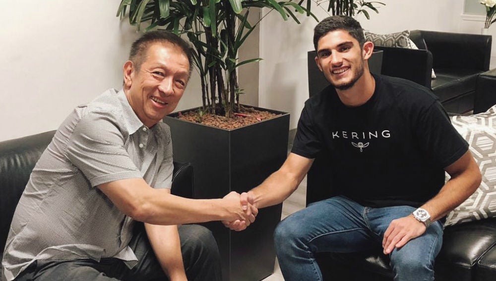 Peter Lim, con Gonçalo Guedes