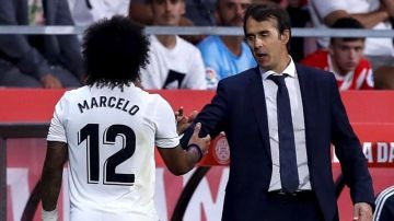 Marcelo es sustituido en un partido del Real Madrid