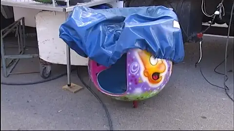 Herida una niña tras salir disparada de un tiovivo en Mendavia Herida una niña tras salir disparada de un tiovivo en Mendavia
