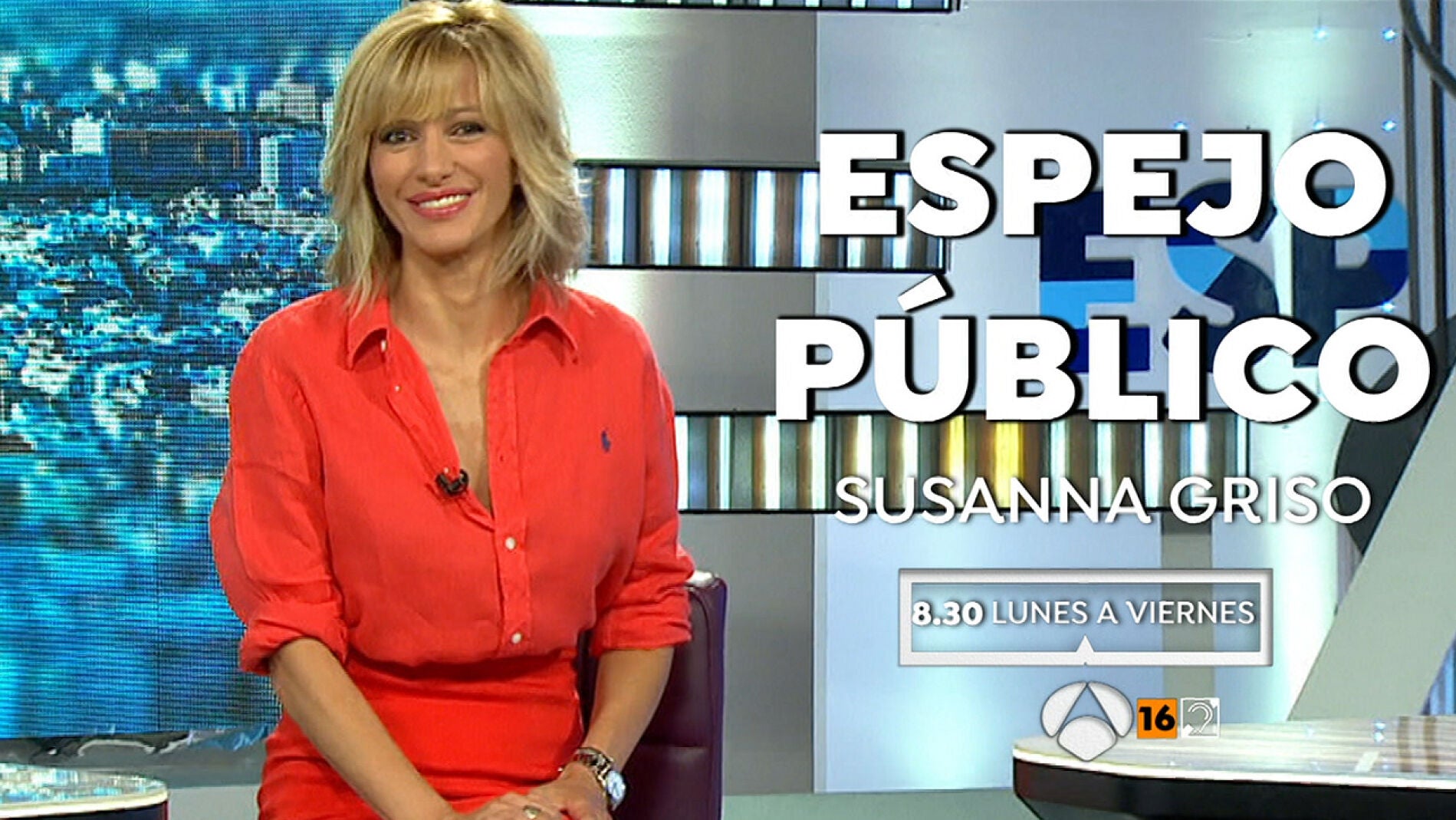 Susanna Griso en Espejo P&uacute;blico