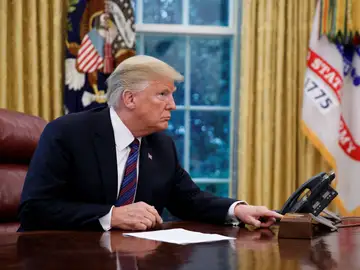 El presidente estadounidense, Donald J. Trump El presidente estadounidense, Donald J. Trump