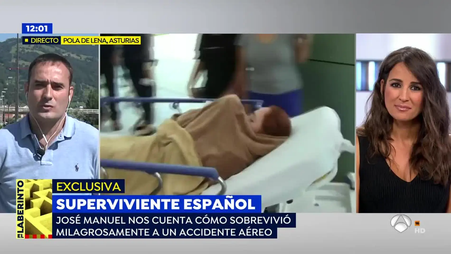 El español que sobrevivió a una accidente de avión en México: "El piloto nos salvó la vida a todos"