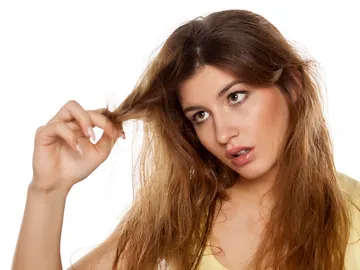 Melena dañada Melena dañada