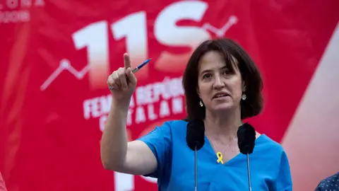 Elisenda Paluzie, presidenta de la ANC Elisenda Paluzie, presidenta de la ANC