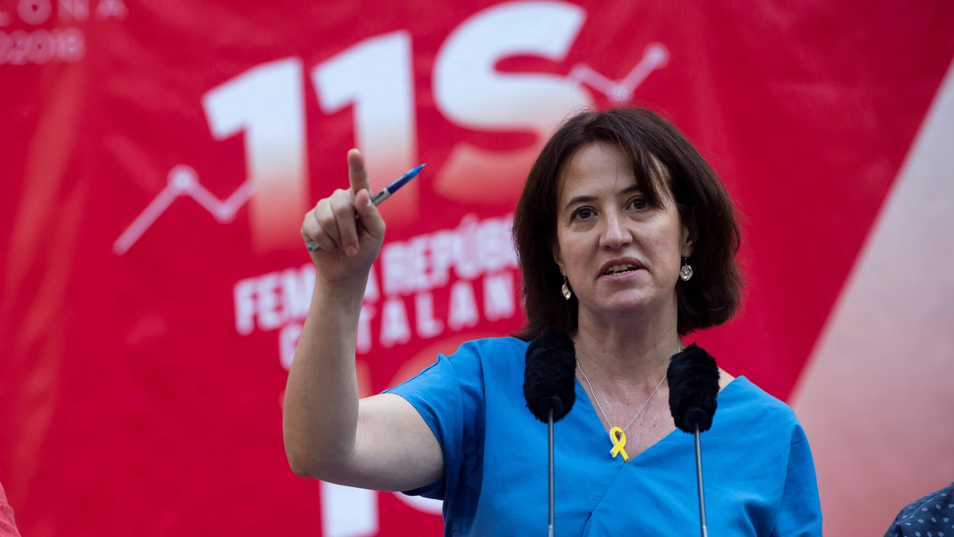 Elisenda Paluzie, presidenta de la ANC Elisenda Paluzie, presidenta de la ANC