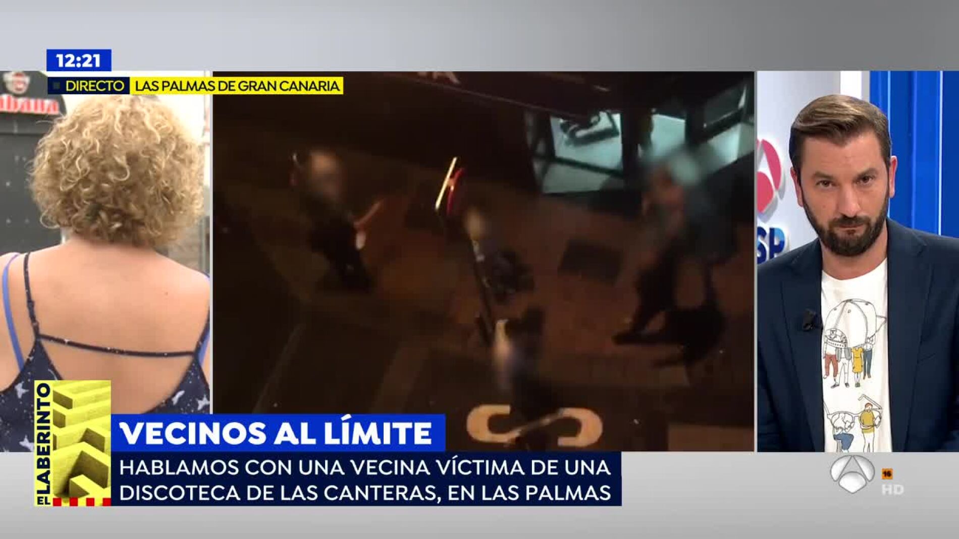  La desesperaci&oacute;n de los vecinos de Las Canteras por las continuas peleas de una discoteca