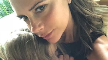 Victoria Beckham con su hija Harper Seven