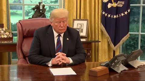 Trump anuncia un acuerdo con México para renegociar el Tratado de Libre Comercio de América del Norte Trump anuncia un acuerdo con México para renegociar el Tratado de Libre Comercio de América del Norte