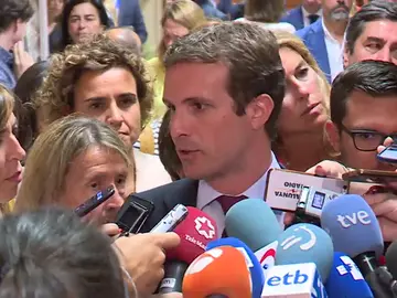 Pablo Casado insta a la Fiscalía a estudiar si puede querellarse contra el juzgado belga que lleva la demanda contra Llarena Pablo Casado insta a la Fiscalía a estudiar si puede querellarse contra el juzgado belga que lleva la demanda contra Llarena