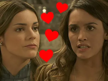 Alejandra Onieva y Megan Montaner son grandes amigas en la vida real Alejandra Onieva y Megan Montaner son grandes amigas en la vida real