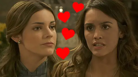 Alejandra Onieva y Megan Montaner son grandes amigas en la vida real Alejandra Onieva y Megan Montaner son grandes amigas en la vida real