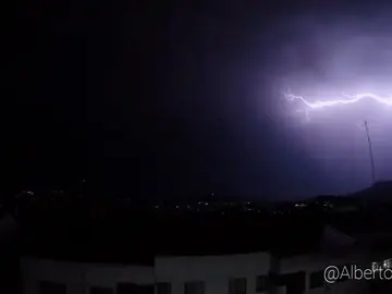 Espectacular tormenta eléctrica en Vigo Espectacular tormenta eléctrica en Vigo