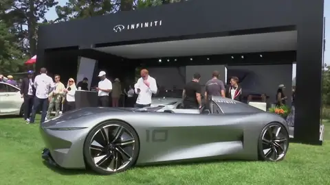 Se exhiben los coches más exclusivos en la semana del automóvil de Monterrey, en California Se exhiben los coches más exclusivos en la semana del automóvil de Monterrey, en California