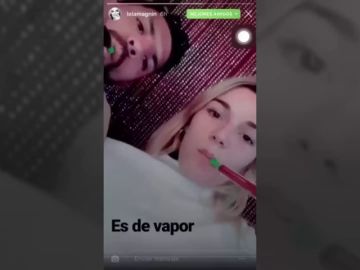 Polémica por un vídeo del 'Kun' Agüero fumando con una modelo de 18 años