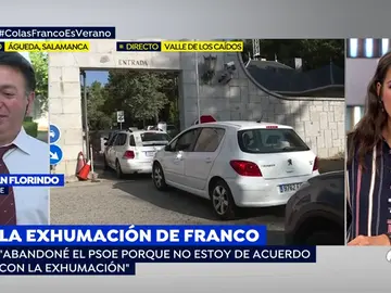 El alcalde de Águeda, que quiere acoger los restos de Franco: "Dejé el PSOE porque no estoy de acuerdo con la exhumación" El alcalde de Águeda, que quiere acoger los restos de Franco: "Dejé el PSOE porque no estoy de acuerdo con la exhumación"